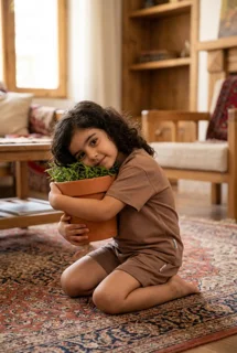 بسته 2 عددی ست تیشرت و شلوارک بچه‌گانه بامشی رنگ کرم