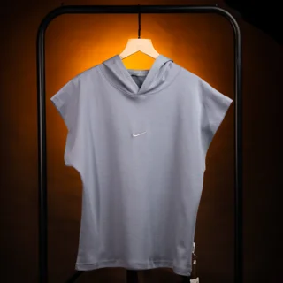 بسته ۴ عددی تیدا ؛ وست کلاه دار NIKE دو‌رو پنبه طوسی ۲