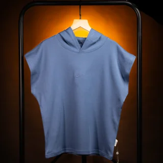 بسته ۴ عددی تیدا ؛ وست کلاه دار NIKE دو‌رو پنبه نقرآبی