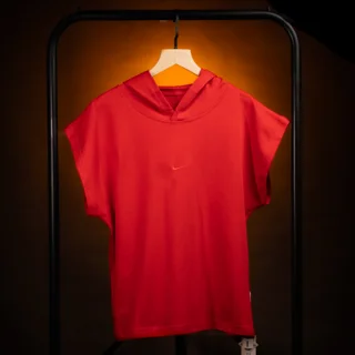 بسته ۴ عددی تیدا ؛ وست کلاه دار NIKE دو‌رو پنبه قرمز