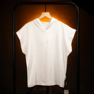 بسته ۴ عددی تیدا ؛ وست کلاه دار NIKE دو‌رو پنبه شیری