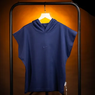 بسته ۴ عددی تیدا ؛ وست کلاه دار NIKE دو‌رو پنبه سورمه ای