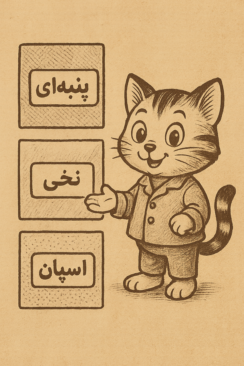 تفاوت پارچه‌های پنبه‌ای، نخی و اسپان برای لباس کودکان