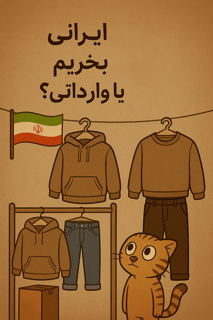 لباس بچه‌گانه تولید ایرانی بخریم یا وارداتی؟