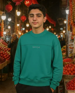 بسته 2 عددی دورس دو نخ بامشی مدل وارنا X یلدایی رنگ سبز